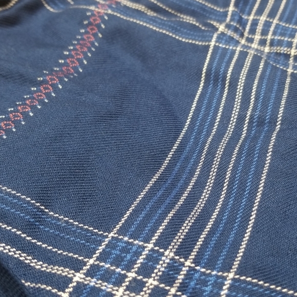 Max Studio Plaid Off Shoulder Shift Dress BNWT! - Picture 6 of 6